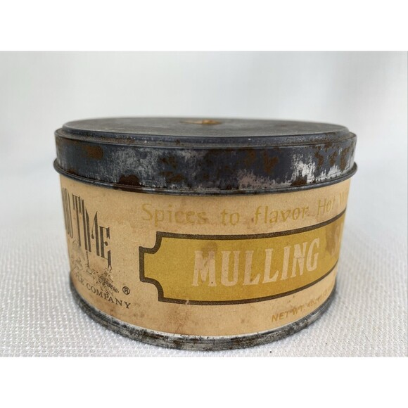 Vintage Good Time Mulling Spices Tin‎ Spice Couple Company - Picture 6 of 11